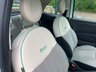 USED 2015 15 FIAT 500 0.9 TWINAIR LOUNGE 3d 85 BHP 2015 FIAT 500 LOUNGE - PAN GLASS ROOF - ALLOY WHEELS - IDEAL 1ST CAR - ZERO ROAD TAX - LOW INSURANCE GROUP - COOL MINT GREEN