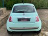 USED 2015 15 FIAT 500 0.9 TWINAIR LOUNGE 3d 85 BHP 2015 FIAT 500 LOUNGE - PAN GLASS ROOF - ALLOY WHEELS - IDEAL 1ST CAR - ZERO ROAD TAX - LOW INSURANCE GROUP - COOL MINT GREEN