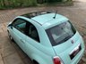 USED 2015 15 FIAT 500 0.9 TWINAIR LOUNGE 3d 85 BHP 2015 FIAT 500 LOUNGE - PAN GLASS ROOF - ALLOY WHEELS - IDEAL 1ST CAR - ZERO ROAD TAX - LOW INSURANCE GROUP - COOL MINT GREEN