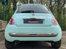 USED 2015 15 FIAT 500 0.9 TWINAIR LOUNGE 3d 85 BHP 2015 FIAT 500 LOUNGE - PAN GLASS ROOF - ALLOY WHEELS - IDEAL 1ST CAR - ZERO ROAD TAX - LOW INSURANCE GROUP - COOL MINT GREEN