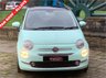 USED 2015 15 FIAT 500 0.9 TWINAIR LOUNGE 3d 85 BHP 2015 FIAT 500 LOUNGE - PAN GLASS ROOF - ALLOY WHEELS - IDEAL 1ST CAR - ZERO ROAD TAX - LOW INSURANCE GROUP - COOL MINT GREEN