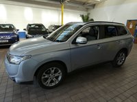 USED 2013 63 MITSUBISHI OUTLANDER 2.3 DI-D GX 4 5d 147 BHP 7 Seats. Leather. Sat Nav. Reversing Camera, Heated Seats, Electric Sunroof, Electric folding mirrors, Bluetooth Audio,