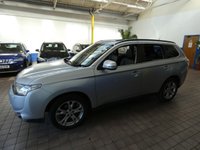 USED 2013 63 MITSUBISHI OUTLANDER 2.3 DI-D GX 4 5d 147 BHP 7 Seats. Leather. Sat Nav. Reversing Camera, Heated Seats, Electric Sunroof, Electric folding mirrors, Bluetooth Audio,