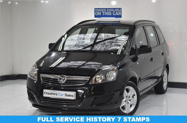View our VAUXHALL ZAFIRA