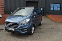 USED 2021 71 FORD TRANSIT CUSTOM 2.0 300 LIMITED P/V ECOBLUE 129 BHP BRAND NEW CONVERSION WITH RIB BED & DIESEL HEATER !
