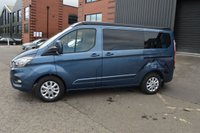 USED 2021 71 FORD TRANSIT CUSTOM 2.0 300 LIMITED P/V ECOBLUE 129 BHP BRAND NEW CONVERSION WITH RIB BED & DIESEL HEATER !