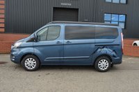 USED 2021 71 FORD TRANSIT CUSTOM 2.0 300 LIMITED P/V ECOBLUE 129 BHP BRAND NEW CONVERSION WITH RIB BED & DIESEL HEATER !