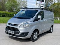 USED 2016 05 FORD TRANSIT CUSTOM 2.2 270 LIMITED LR P/V 124 BHP ** NO VAT **  LOW MILES
