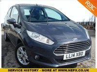 USED 2014 14 FORD FIESTA 1.2 ZETEC 3d 81 BHP 