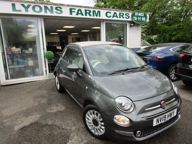 2019 19 Fiat 500c 1.2 LOUNGE 2d 69 BHP NEW SHAPE CONVERTIBLE