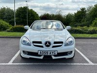 USED 2009 59 MERCEDES-BENZ SLK 1.8 SLK200 KOMPRESSOR 2d 184 BHP FULL WHITE LEATHER INTERIOR