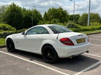 USED 2009 59 MERCEDES-BENZ SLK 1.8 SLK200 KOMPRESSOR 2d 184 BHP FULL WHITE LEATHER INTERIOR