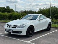 USED 2009 59 MERCEDES-BENZ SLK 1.8 SLK200 KOMPRESSOR 2d 184 BHP FULL WHITE LEATHER INTERIOR