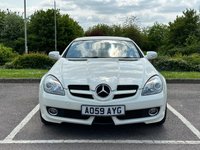 USED 2009 59 MERCEDES-BENZ SLK 1.8 SLK200 KOMPRESSOR 2d 184 BHP FULL WHITE LEATHER INTERIOR