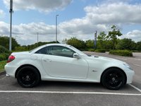 USED 2009 59 MERCEDES-BENZ SLK 1.8 SLK200 KOMPRESSOR 2d 184 BHP FULL WHITE LEATHER INTERIOR