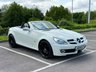 USED 2009 59 MERCEDES-BENZ SLK 1.8 SLK200 KOMPRESSOR 2d 184 BHP FULL WHITE LEATHER INTERIOR