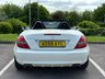 USED 2009 59 MERCEDES-BENZ SLK 1.8 SLK200 KOMPRESSOR 2d 184 BHP FULL WHITE LEATHER INTERIOR