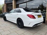 USED 2016 16 MERCEDES-BENZ C-CLASS 2.0 C200 AMG LINE PREMIUM PLUS 4d 184 BHP HEAD UP DIS' | PANORAMIC | 360 CAM