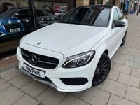 USED 2016 16 MERCEDES-BENZ C-CLASS 2.0 C200 AMG LINE PREMIUM PLUS 4d 184 BHP HEAD UP DIS' | PANORAMIC | 360 CAM