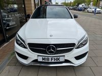 USED 2016 16 MERCEDES-BENZ C-CLASS 2.0 C200 AMG LINE PREMIUM PLUS 4d 184 BHP HEAD UP DIS' | PANORAMIC | 360 CAM