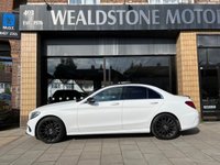 USED 2016 16 MERCEDES-BENZ C-CLASS 2.0 C200 AMG LINE PREMIUM PLUS 4d 184 BHP HEAD UP DIS' | PANORAMIC | 360 CAM