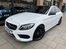 USED 2016 16 MERCEDES-BENZ C-CLASS 2.0 C200 AMG LINE PREMIUM PLUS 4d 184 BHP HEAD UP DIS' | PANORAMIC | 360 CAM
