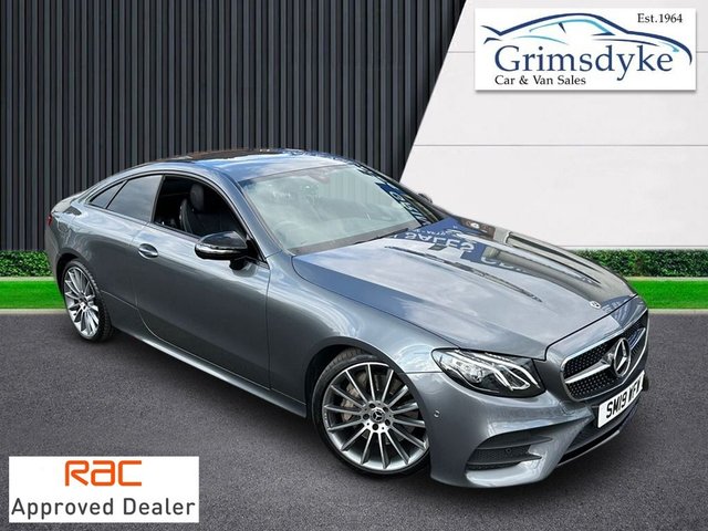 2019 19 Mercedes-Benz E-Class 2.0 E 350 AMG LINE MHEV 2d 295 BHP