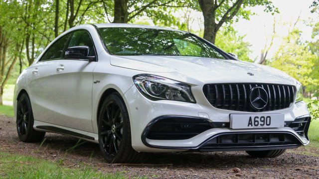 2017 67 Mercedes-Benz Cla CLA 45 2.0 (381) 4Matic 4dr Coupe Tip Tronic Automatic Euro 6 (AMG Styling & Performance)