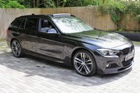 USED 2018 18 BMW 3 SERIES 3.0 335D XDRIVE M SPORT SHADOW EDITION TOURING 5d 308 BHP SUNROOF, 360 CAM, DIGITAL DASH