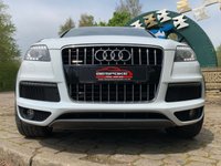 USED 2013 13 AUDI Q7 3.0 TDI QUATTRO S LINE PLUS 5d 245 BHP HUGE SPEC - LIMITED EDITION - QUATTRO 4X4 - AUTOMATIC PADDLE SHIFT - FACTORY 7 SEATER - 3.0 TDi  - FULL S/LINE EMBOSSED LEATHER - 21 INCH ALLOYS - NAVIGATION