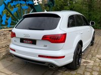 USED 2013 13 AUDI Q7 3.0 TDI QUATTRO S LINE PLUS 5d 245 BHP HUGE SPEC - LIMITED EDITION - QUATTRO 4X4 - AUTOMATIC PADDLE SHIFT - FACTORY 7 SEATER - 3.0 TDi  - FULL S/LINE EMBOSSED LEATHER - 21 INCH ALLOYS - NAVIGATION