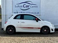 USED 2015 64 ABARTH 500 1.4 CUSTOM 3d 133 BHP www.suffolkcarcentre.co.uk - Located at Lowestoft