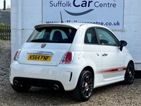 USED 2015 64 ABARTH 500 1.4 CUSTOM 3d 133 BHP www.suffolkcarcentre.co.uk - Located at Lowestoft