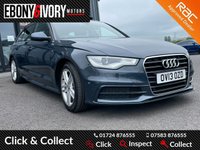 USED 2013 13 AUDI A6 2.0 AVANT TDI S LINE 5d 175 BHP FANTASTIC SERVICE HISTORY INCLUDING A NEW TIMING BELT + WATER PUMP @50K!