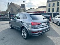 USED 2016 AUDI Q3 2.0 TDI QUATTRO S LINE PLUS 5d 182 BHP FULL BLACK LEATHER INTERIOR