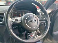 USED 2016 AUDI Q3 2.0 TDI QUATTRO S LINE PLUS 5d 182 BHP FULL BLACK LEATHER INTERIOR