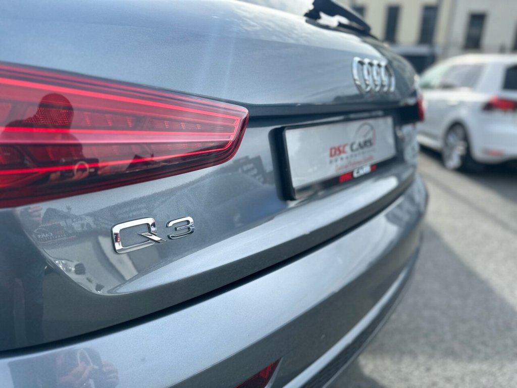 USED 2016 AUDI Q3 2.0 TDI QUATTRO S LINE PLUS 5d 182 BHP FULL BLACK LEATHER INTERIOR