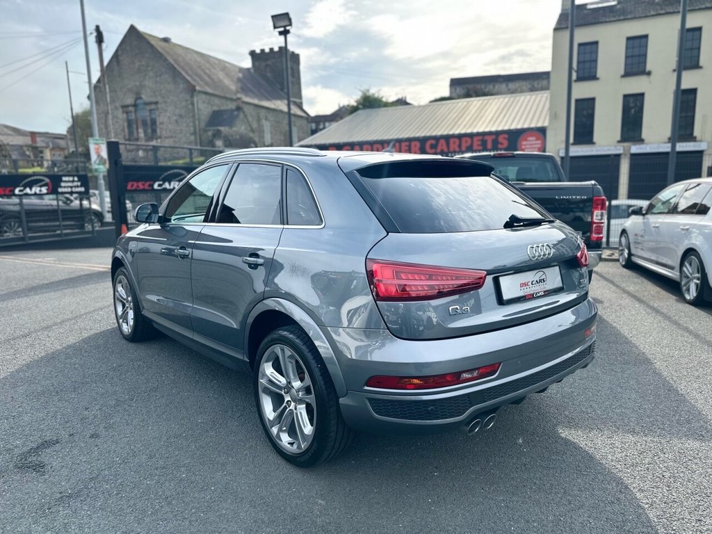 USED 2016 AUDI Q3 2.0 TDI QUATTRO S LINE PLUS 5d 182 BHP FULL BLACK LEATHER INTERIOR