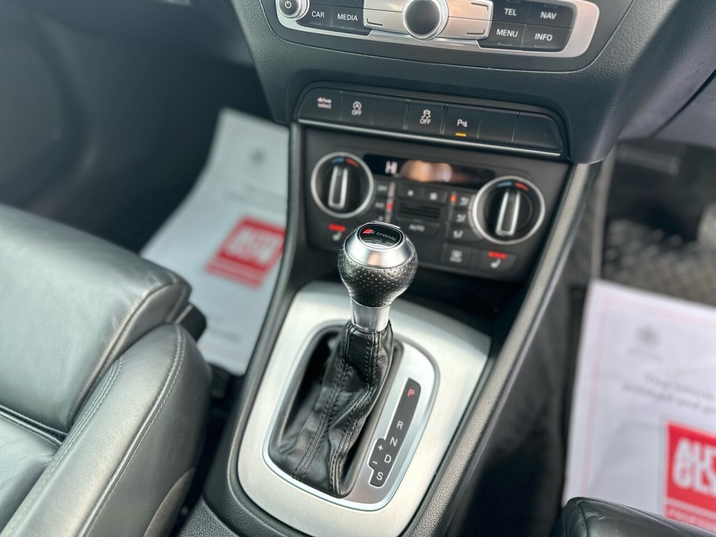 USED 2016 AUDI Q3 2.0 TDI QUATTRO S LINE PLUS 5d 182 BHP FULL BLACK LEATHER INTERIOR