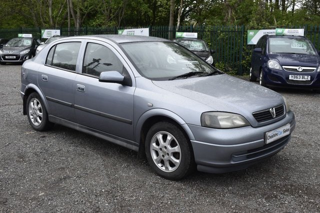 2004 04 Vauxhall Astra 1.6 ACTIVE 8V 5d 85 BHP