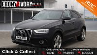 USED 2014 14 AUDI Q3 2.0 TDI QUATTRO S LINE PLUS 5d 177 BHP FANTASTIC AUDI SERVICE HISTORY INCLUDING A NEW TIMING BELT @54K!