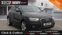 USED 2014 14 AUDI Q3 2.0 TDI QUATTRO S LINE PLUS 5d 177 BHP FANTASTIC AUDI SERVICE HISTORY INCLUDING A NEW TIMING BELT @54K!