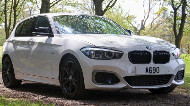 2017 17 BMW 1 Series M140i (340) Shadow Edition 5dr Step Automatic Euro 6 (Pro Media Widescreen Navigation / Reverse Camera / Heated Seats)