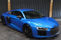 USED 2016 16 AUDI R8 5.2 V10 PLUS QUATTRO 2d 602 BHP FULL AUDI HISTORY, CARBON EXTERIOR PACK, COMFORT & SOUND PACK, B&O STEREO, REAR CAMERA, OVER &pound;30K OF OPTIONS