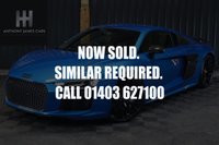 USED 2016 16 AUDI R8 5.2 V10 PLUS QUATTRO 2d 602 BHP FULL AUDI HISTORY, CARBON EXTERIOR PACK, COMFORT & SOUND PACK, B&O STEREO, REAR CAMERA, OVER &pound;30K OF OPTIONS