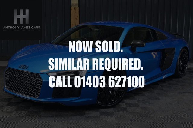 2016 16 Audi R8 5.2 V10 PLUS QUATTRO 2d 602 BHP