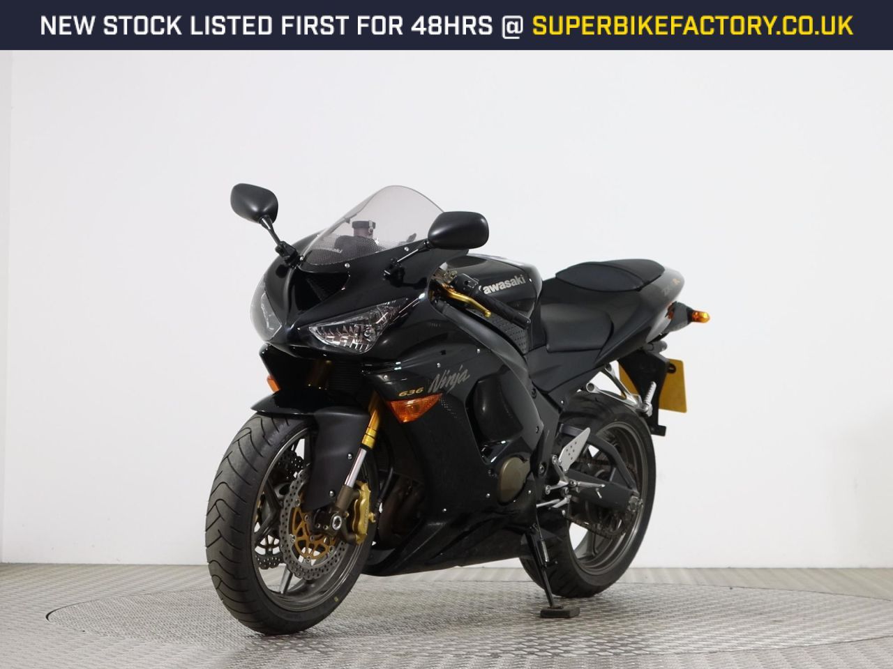 2006 KAWASAKI ZX-6R BLACK with 10113 miles - Used Motorbikes