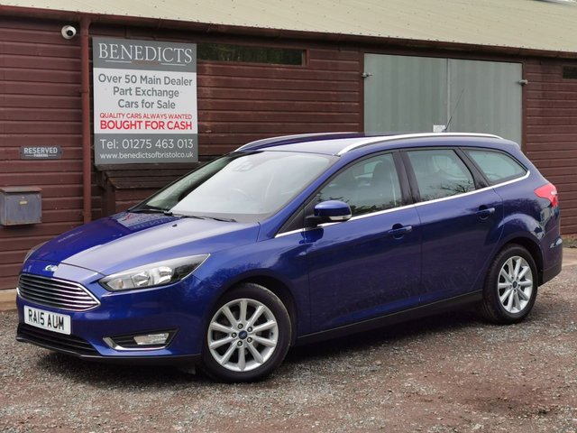 2015 15 Ford Focus 1.6 TITANIUM 5d 124 BHP