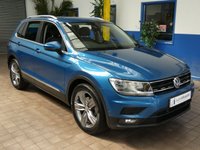 USED 2019 19 VOLKSWAGEN TIGUAN 2.0 MATCH TDI DSG 5d 148 BHP REAR CAMERA CRUISE CONTROL GENUINE LOW MILEAGE 1 OWNER 6 MONTHS GOLD WARRANTY