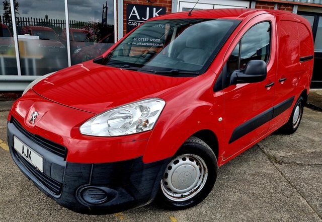 2012 12 Peugeot Partner 1.6 HDI S L1 625 74 BHP
